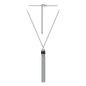 N36960-B_KL_OX_WG Колье (Ag 925)