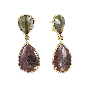 E111103A5-15_SR_GSA_CR_YG Серьги (Au 585)