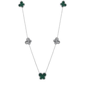 SN12506A-MLT/ GM0171295 Колье (Ag 925)