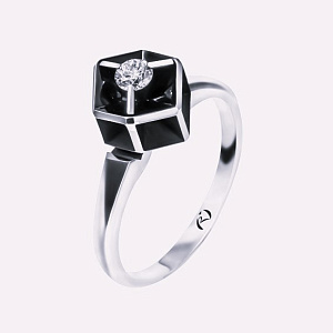 Зк-10040 б Кольцо (Au 585)