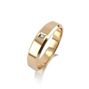 Л-41-1бр/ж Кольцо (Au 585)