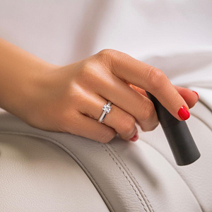 BDR2827 +серт. Кольцо (Au 585)