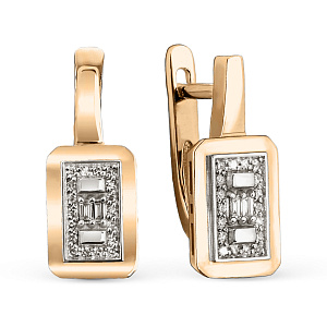 02-P0657-02-345-07-01 Серьги (Au 585)