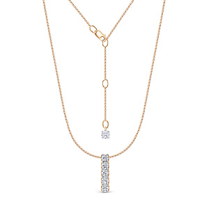 0707495 Колье (Au 585)