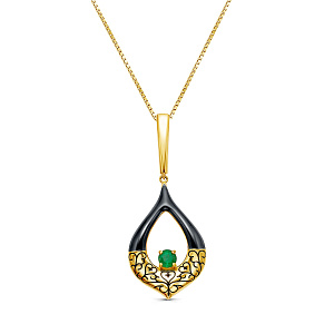 16-711-1287 №6-25 Колье (Ag 925)