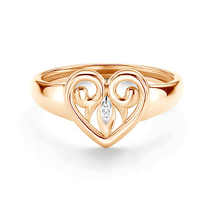 16598-100 Кольцо (Au 585)