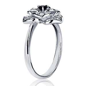 ПК-040Ч-02 Кольцо (Pt 950)