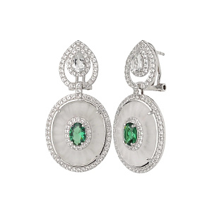 ROYE040 Серьги (Ag 925)