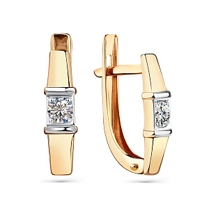 002-0436-0001-011 Серьги (Au 585)