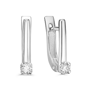 12-12017-1000 №3-24 Серьги (Au 585)