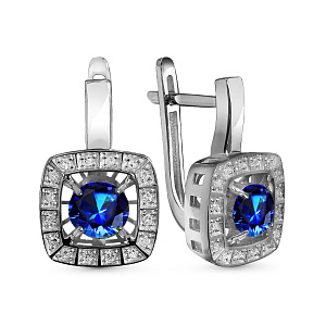 02-P0691-03-109-07-03 Серьги (Au 585)