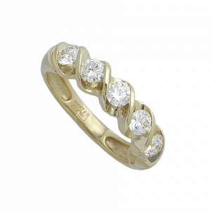 2D1116Б Кольцо (Au 585)