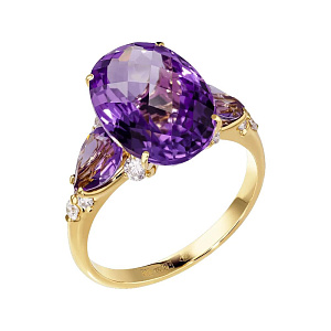 1_04461 (ам) 750 Кольцо (Au 750)