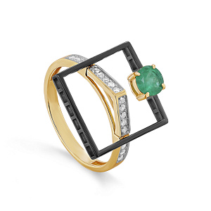 11-21915-1289 №3-23 Кольцо (Au 585)