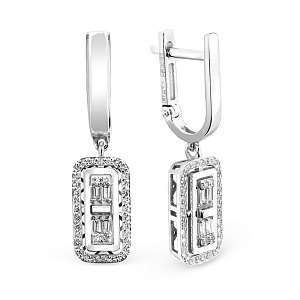 02-P0663-03-345-07-03 Серьги (Au 585)