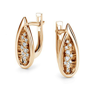 26312-100 Серьги (Au 585)