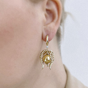 AGAE370 Серьги (Ag 925)