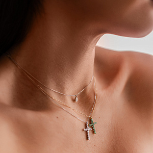 4U2101-70 Колье (Au 750)