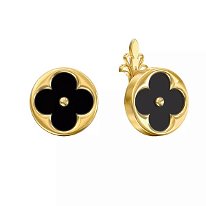 10-Т-2652-1 +серт. Серьги (Au 585)