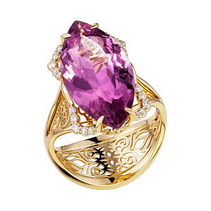 1_06542 Кольцо (Au 750)