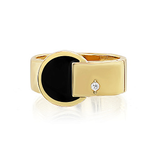 11-21818-1800 №2-25 Кольцо (Au 585)