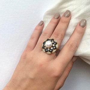 BYZR316-1 Кольцо (Ag 925)