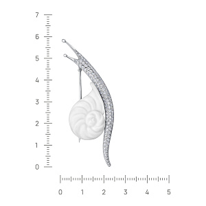 5-221-13900 Брошь (Ag 925)