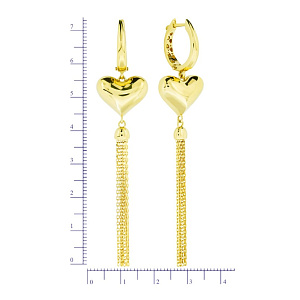 06-ВР-П2015-1 Серьги (Au 585)