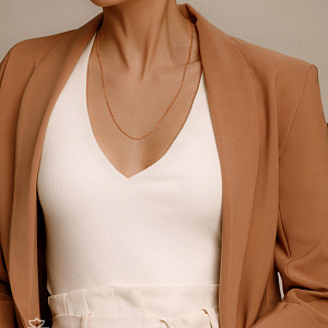 НЦ 12-053 d0.50 Цепь (Au 585)