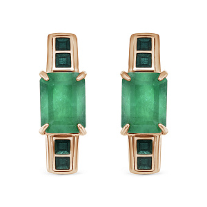 12-01923-1213 №9-24 Серьги (Au 585)