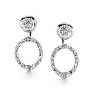 26668-200 Серьги (Au 585)