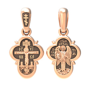 16-К-КС3155-3-С +серт. Крест (Au 585)