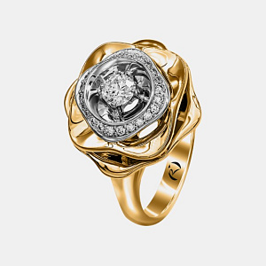 Зк-10136 Кольцо (Au 585)