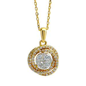 OKKL-Y/ PIR0088662 Колье (Au 750)