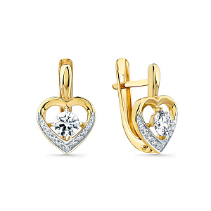 002-1001-0001-021 Серьги (Au 585)