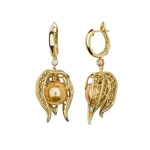 AGAE370 Серьги (Ag 925)