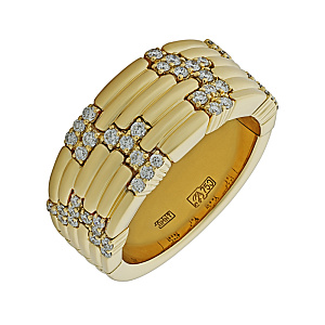 010586-Ж Кольцо (Au 750)