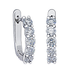 020419-5 Серьги (Au 750)