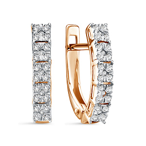 С3163-120 Серьги (Au 585)