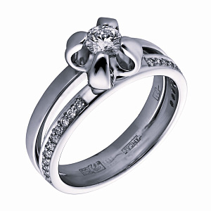 010415-Б Кольцо (Au 750)