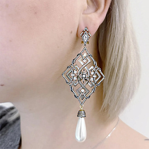 ORE090 Серьги (Ag 925)