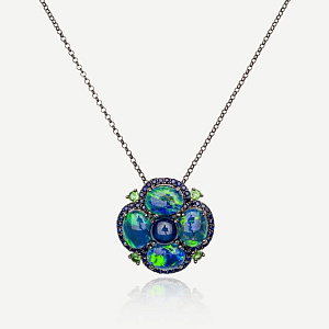 RSN776OP/M Колье (Ag 925)