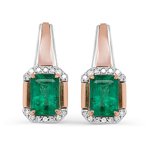 12-11576-1200 №7-23 Серьги (Au 585)