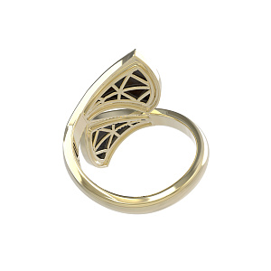 12-Т-1486-1 +серт. Кольцо (Au 585)