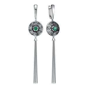 12-708-1289 №17-25 Серьги (Ag 925)