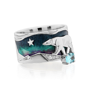 1-184-40101 Кольцо (Ag 925)