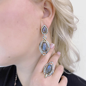 EDS540-1 Серьги (Ag 925)