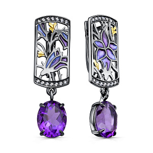 12-870-5326 Серьги (Ag 925)