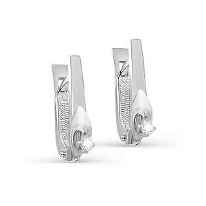 12-11742-1000 №5-24 Серьги (Au 585)