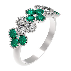 Т801-1654-0-01 +серт. Кольцо (Au 585)